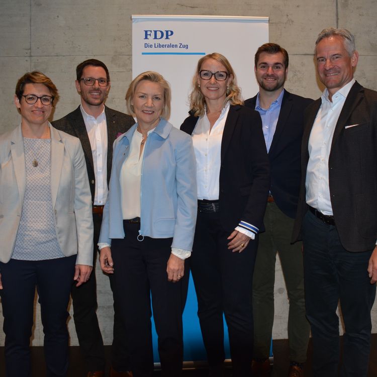 FDP Zug: NR und SR Kandidierende