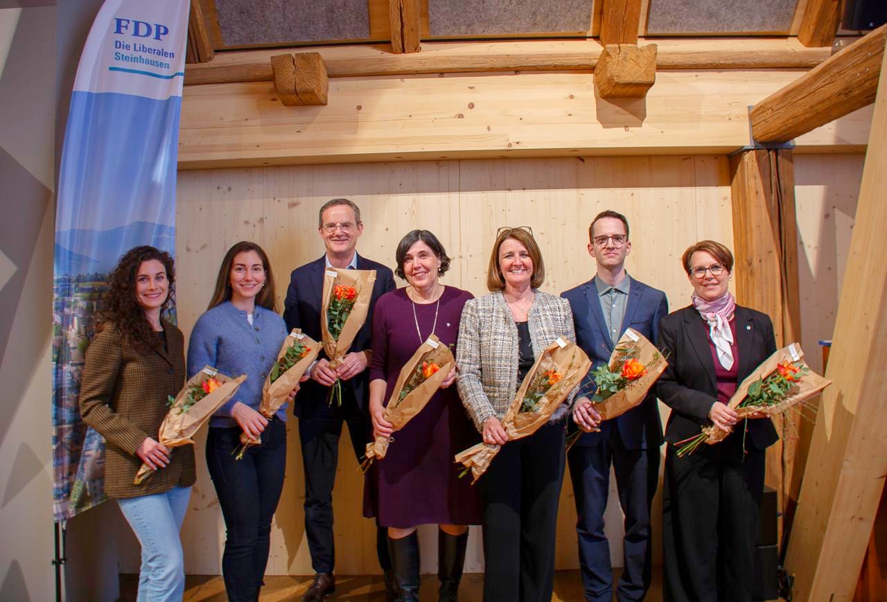 Alle Kandidierenden der FDP Steinhausen