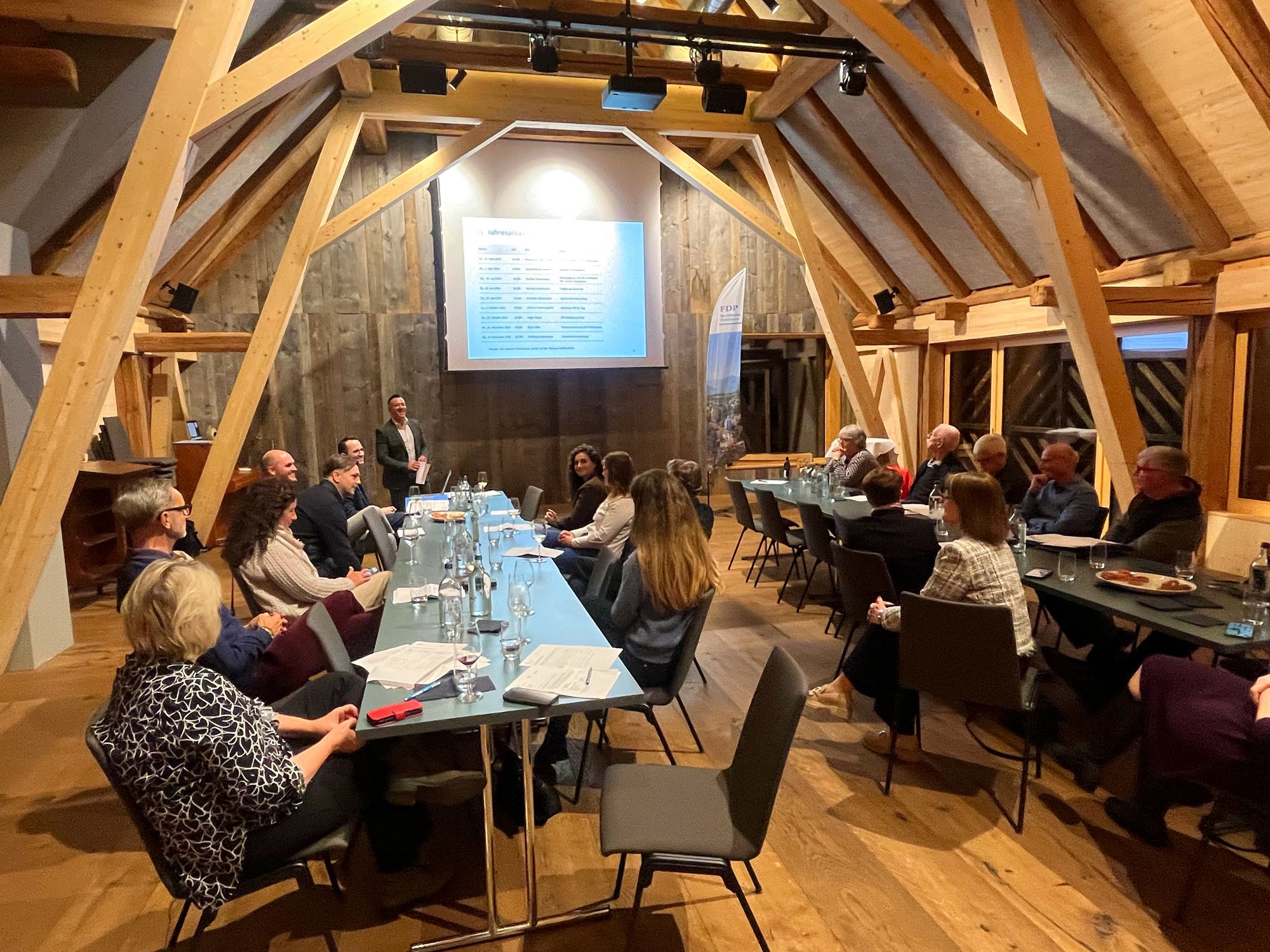 Nominationsveranstaltung in der Linde Schüür, Steinhausen